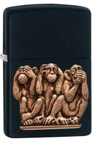 Brichete-Zippo-29409-Three-Monkeys
