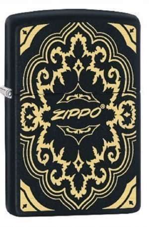 Brichete Zippo Black Zippo Logo