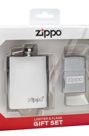 Bricheta Zippo Zippo Flask & Lighter Gift Set