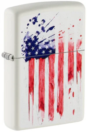 Bricheta Zippo US Flag Design