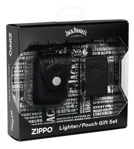 Bricheta Zippo Jack Daniel's WPL and Pouch Gift Set